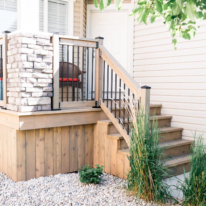 small deck, Kayben Landscaping
