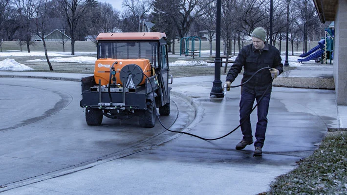 Commercial snow and ice service scope planning for Kayben clients