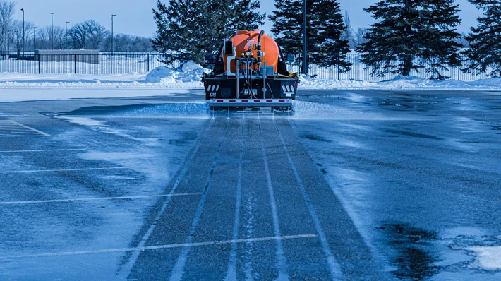Kayben commercial site review before snow and ice management