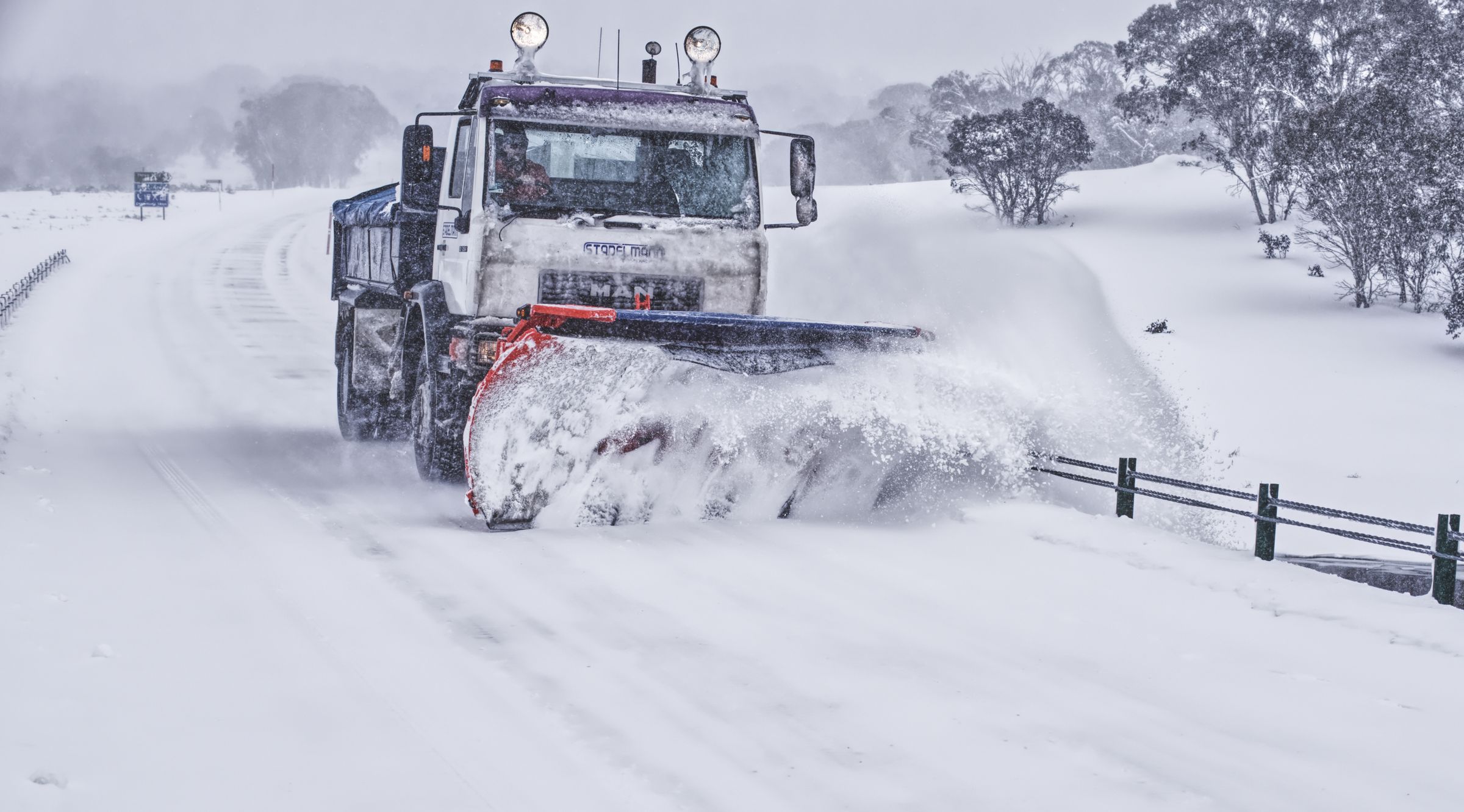 Snow hauling and commercial snow removal equipment